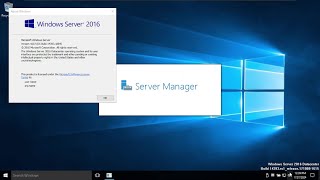 Windows Server 2016 ESD Installation [upl. by Anez105]