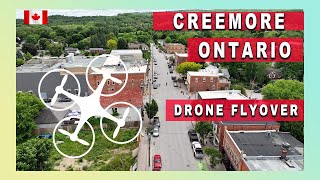 Drone Flyover Creemore Ontario Canada [upl. by Theurich]