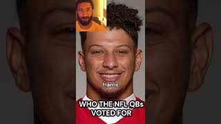 NFL player votes nfl fyp election election2024 qb [upl. by Eednarb64]