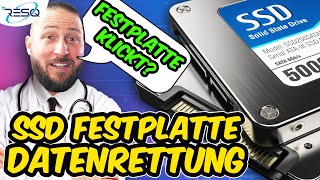 💽✅Datenrettung Festplatte  SSD Festplatte kaputt und wird nicht mehr erkannt [upl. by Aznaed554]