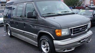 SOLD 2004 Ford Econoline Explorer Conversion Walkaround Start up Tour and Overview [upl. by Winnah]