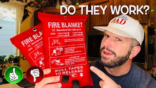 InDepth Review amp Field Test of the Cotouxker Fire Blanket [upl. by Parish]