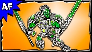 Lego Bionicle LEWA Uniter of Jungle 71305 Stop Motion Build Review [upl. by Siravaj]