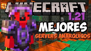 Los Mejores SERVIDORES ANARQUICOS 121 JAVA y BEDROCK [upl. by Spiers]