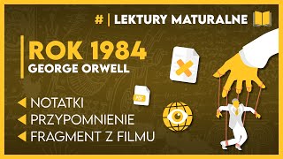 Streszczenie z grubsza ROK 1984 📖  Wycinek z pełnego filmu ✂️  Lektury Maturalne 2025 [upl. by Steinberg]