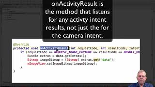 Android Photo App 04 onActivityResult [upl. by Alyose169]