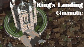 Rendered Minecraft Cinematic Kings Landing [upl. by Ehsiom]