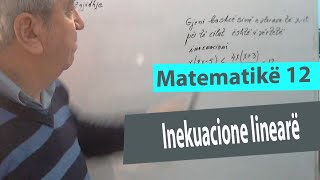 Ushtrime matematika12 Inekuacione linearë [upl. by Onaimad31]