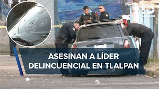 Asesinan a hombre mientras conducía un Mini Cooper en Tlalpan hay una menor herida [upl. by Stetson]