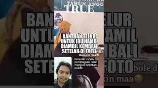 PARAH Bantuan untuk Ibu Hamil Diambil Kembali Setelah Difoto oleh Panitia [upl. by Ramuk]