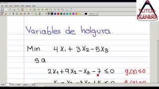 🎯 Variables de holgura [upl. by Eiromem529]