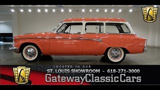 1955 Studebaker Conestoga  Gateway Classic Cars St Louis  6796 [upl. by Tess]