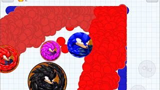 SOLO KING  75 000 SCORE AGARIO MOBILE 75k [upl. by Ydasahc682]