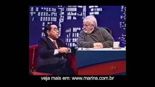 Professor Marins no Programa de Jô  PARTE 01 [upl. by Depoliti]