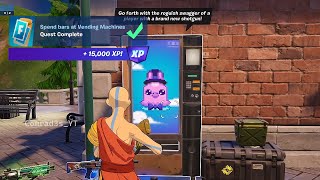 Spend bars at Vending Machines Fortnite [upl. by Eibmab]