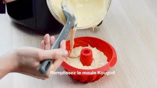 Kouglof facile avec Airfryer  Moule Kouglof  Recettes avec Lékué [upl. by Aubert]