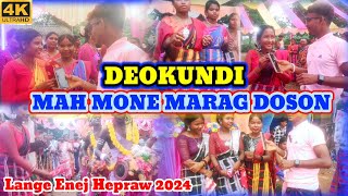 Deokundi Mah Mone Marag Doson 2024 Lange Enej Hepraw  Kisun Murmu St vlogs Santali [upl. by Philippa640]