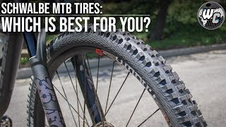 Schwalbe MTB Tire Guide Which is Right for You [upl. by Leahcimnaj626]