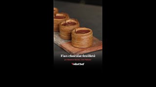 Flan chocolat feuilleté [upl. by Flavia]