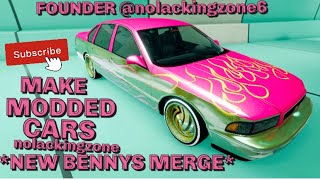 NEW GTA 5 ONLINE BENNYS MERGE GLITCH F1BENNYS ON ANY CARS ALL GENS FOUNDER NOLackingZone [upl. by Aneeg946]