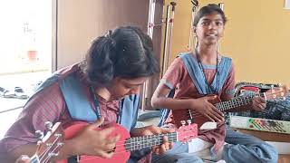 Bosonto Bohilo Sokhi  Guitar amp Ukulele Lesson  Ms Academy [upl. by Gnahk498]