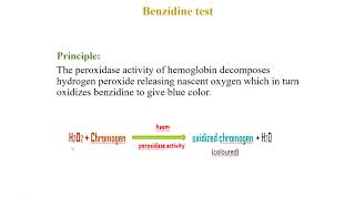 Benzidine test [upl. by Leoy428]