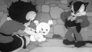 Betty Boop  Pudgy the watchman  1938 [upl. by Ladnor]