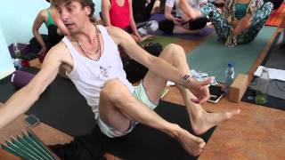 Asana Kitchen How do I work with a knee injury in my Yoga practice with David Garrigues [upl. by Hteik]