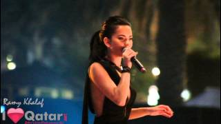 Inna Sings in Arabic Live in Doha [upl. by Aeynod]