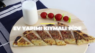 Restoran Lezzetinde Ev Yapımı Kıymalı Pide Tarifi [upl. by Bamby]