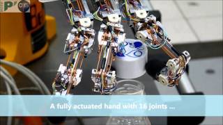 The new ROBIOSS dexterous robot hand from PPRIME Institute [upl. by Palua145]