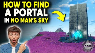 How To Find A Portal In No Mans Sky [upl. by Ilysa]