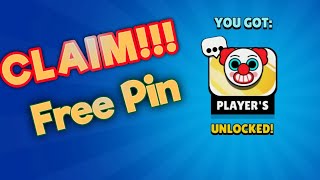 Claim your Free Clown Pin in brawl stars 🤩 [upl. by Airel642]