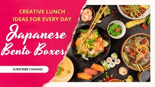 Japanese Bento Boxes Creative Lunch Ideas for Every Day [upl. by Ney]