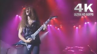 Megadeth  quotTornado of Soulsquot London 92  Remastered 4K 60FPS [upl. by Allevon]