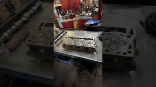 HOW TO CHECK CYLINDER HEAD Part 1 shorts [upl. by Teria]