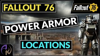 Fallout 76 POWER ARMOR Locations  16 EARLY GAME Spots [upl. by Francine485]