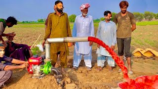 Most Satisfying Borewell Complete Drilling I Well Drilling Rig Process For 250 Feet [upl. by Ahsinwad]