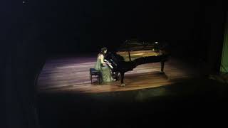 Vesna Dimcevska  Final Master Exam  Johannes Brahms Variations amp Fugue on a Theme by Haendel [upl. by Eidoow599]