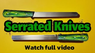 Serrated Knife introducing  Bread Cutting Knife  Cake cutting knife [upl. by Brana]