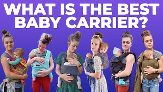 The Best BABY CARRIERS According To Leading Baby Wearing Expert [upl. by Rumpf]