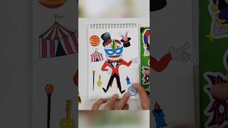 DIGITAL CIRCUS asmr stickerbook [upl. by Bernarr66]