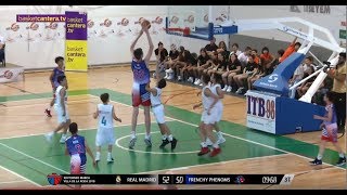 U12  REAL MADRID vs FRENCHY PHENOMS Final Torneo MARCA Villa de la Roda 2018 BasketCanteraTV [upl. by Aelem]