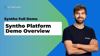 Syntho Platform Demo Overview  Allinone Synthetic Data Solution [upl. by Ethelbert439]