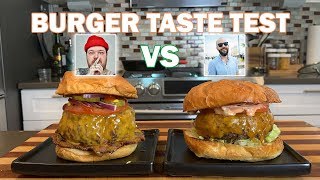 Burger Taste Test  Matty Matheson VS Binging with Babish [upl. by Trubow]