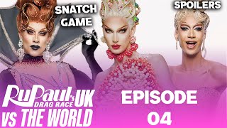 UK Vs The World S2 EPISODE 04 Spoilers  RuPauls Drag Race TOP BOTTOM amp ELIMINATION [upl. by Peugia]