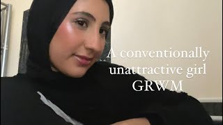 A conventionally unattractive girl GRWM [upl. by Barry]