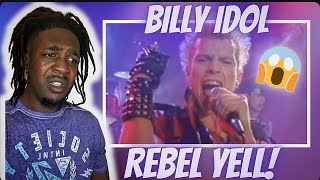 FIRST TIME HEARING Billy Idol  Rebel Yell  REACTION [upl. by Haelam105]