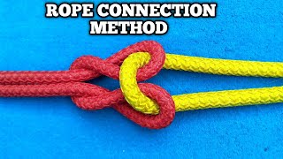 DECORATIVE ROPES JOINING METHOD 👍sajjad12455 [upl. by Nadroj]