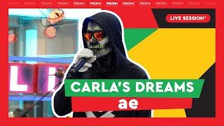 Carlas Dreams  ae  PROFM LIVE SESSION [upl. by Alleunam730]